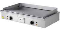 Diamond "Teppanyaki" elektrische plaat, 2 zones (2x 5 kW), tafelmodel | TYE-90/T-N