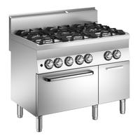 Mareno M1-600 Gasfornuis met 6 Branders en Gasoven, 120cm - C6FG11G