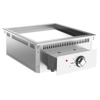 Mareno 700 Drop-In Bakplaat 60cm - Verchroomd Bakoppervlak -  170.514