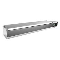 Gastro-Inox RVS Opzetkoeling 10x GN 1/4 Met Deksel, Gastro-Inox 209.201