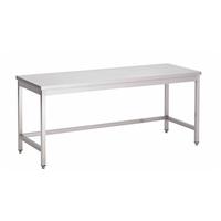 Gastro-Inox Werktafel van RVS Zonder Onderblad, 700(l)x800(d)x880(h)mm - 301.264