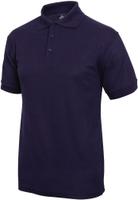 Unisex poloshirt | donkerblauw | maat S | A736-S