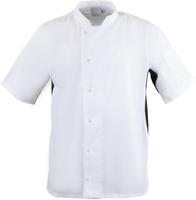 Whites Nevada koksbuis wit met zwart contrast M | A928-M