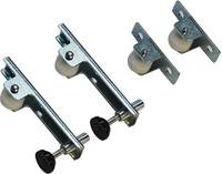 Polar Complete Zwenkwielen Set van 4 Zwenkwielen en 2 Poten - AF833