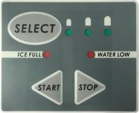 Polar Sticker Bedieningspaneel - AG096