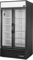 True Koeling met 2 Glazen Deuren 991l Staand Zwart Gdm-35-Hc-Tsl01 - GDM-35-HC~TSL01 BLK