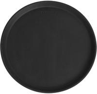 Cambro Camtread rond antislip glasvezel dienblad zwart 35,5cm | DM781