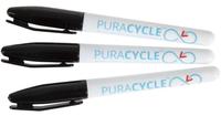 Puracycle gifvrije permanentmarkers zwart | FB284
