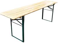 Opklapbare Biertafel 220 (l) X 50 (b) cm | Tuinbank | Fn991