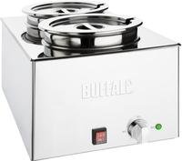 Buffalo Bain-Marie Met 2x 5,2L Bakken - Buffalo FT695