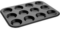 Koolstofstalen Antikleef Bakvorm | 12 Mini-Muffins | Vogue | GD013