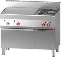 Platenfornuis met 2 branders en gasoven 65/110 TPG | Gastro M 650 | GN052