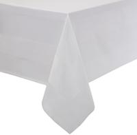 Satin Band tafelkleed wit 160 x 160cm | GW422