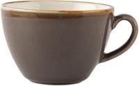 Olympia Kiln cappuccinokopjes grijs 34cl  | HC392