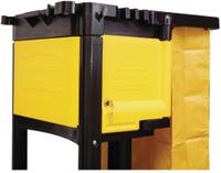 Rubbermaid kist met slot voor schoonmaaktrolley L658 - M896