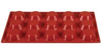 Siliconen bakvorm | 15 taartjes | Pavoni Italia | N935