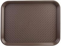 Dienblad Polypropeen, 35 x 45cm, Bruin, Olympia Kristallon P509
