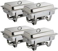 Olympia Milan chafing dish set 4 stuks | S299