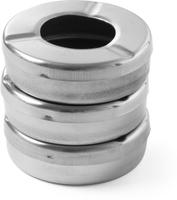 Hendi Asbak met deksel | 3 stuks | 440490