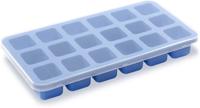 BarUp 679074 IJsblokjesvorm met deksel, , Blauw, 217x114x(H)30mm