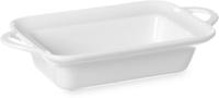 Hendi Tapasschaal rechthoek m/grepen 120x190x50 mm wit porselein |784112
