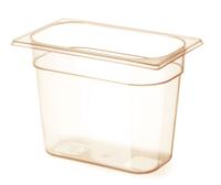 Hendi Gastronormbak 1/4 | 150 mm hoog | grilamid bpa-vrij transparant | hittebestendig | 869567
