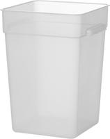 HENDI 870969 Voedselcontainer met verdeler, , 20,8 Liter, 290x290x(H)400mm