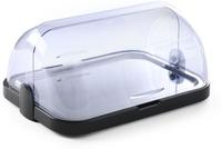 HENDI 871874 Koeldisplay met rolltop, enkel, , Donkergrijs, 440x320x(H)205mm