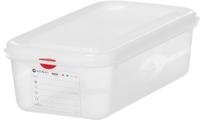 HENDI 873236 Container GN 1/3 polypropyleen, , GN 1/3, 4L, Transparant, 325x176x(H)100mm