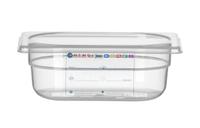 Hendi Voorraaddoos GN 1/9 65 mm IML polypropyleen | 880562