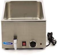 Maxima Bain Marie - met Tapkraan - excl. 1/1 GN-Set - Elektrisch - 09300004