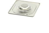 Maxima Gastronorm Deksel - 1/6 GN - RVS - 09367755