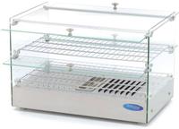 Maxima Warmhoudvitrine - 50 L - 55 cm - 2 Niveaus - 09400780