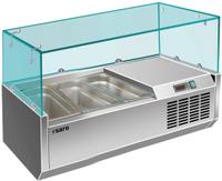SARO Opzet Koelvitrine 1/3 GN Model VRX 955/380