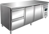 SARO Gekoelde Werkbank met 2 Deuren en 1x Set van 2 Lades Model KYLJA 3110 TN