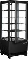 SARO Koelvitrine Model SC 100 DT Zwart - SC 100 DT ZWART