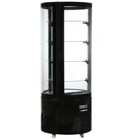 SARO Taartvitrine Zwart Model ALESSIA