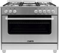 SARO Multifunctioneel Gasfornuis met Elektrische Oven Model TS95C61LX