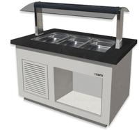 SARO Saladebar Model PREMIUM LINE SB K 130 Wit - PREMIUM LINE- SB-K 130 WIT