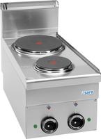 SARO Elektrisch Fornuis 2 Velden Tafelmodel 600 Line Model E26 - 504-1055