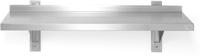 HENDI 811719 Verstelbare enkele wandplank met 2 beugels, , 800x300x(H)600mm