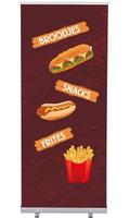 Syna Roll-Banner Budget 85 Complete Set Snacks Nederlands - RBB085LSFI315