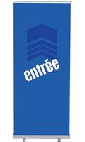 Syna Roll-Banner Budget 85 Complete Set Ingang Blauw Frans - RBB085LSFI564