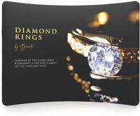 Syna Zipper-Wall Curved 300 X 230 cm - ZWC300-230