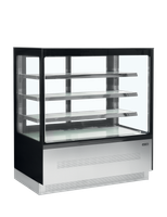 TEFCOLD Glazen Koelcounter met Extra Plankruimte - LPD1203F/BLACK