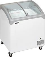 Elegante Diepvrieskist met Gebogen Glazen Schuifdeksels - NIC201SCEB