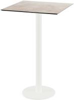 Urban Statafel Wit Frame + Moonstone HPL 70x70 cm - Essentials 130051377