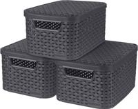 STYLE Set van 3 Opbergdozen met Deksel S - 246250