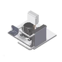 Mastro Ingesloten Luchtgekoelde Condenseerunit Voor Vrieswerkbanken 2 Deuren, Max. 5 Mt. | 10199071/FBT