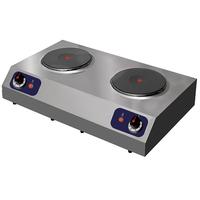 Mastro Elektrisch Kooktoestel, Tafelmodel, 2 Borden | 2123G